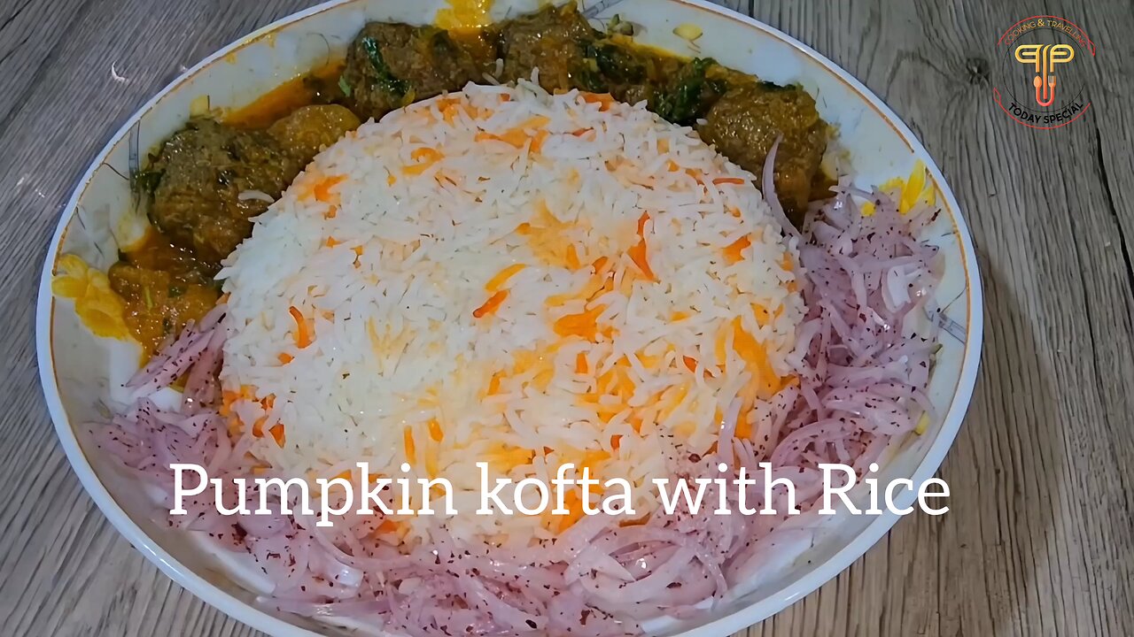 Simple Recipe | Pumpkin kofta with Rice | حلوہ کدو چاول کے ساتھ | Today Special