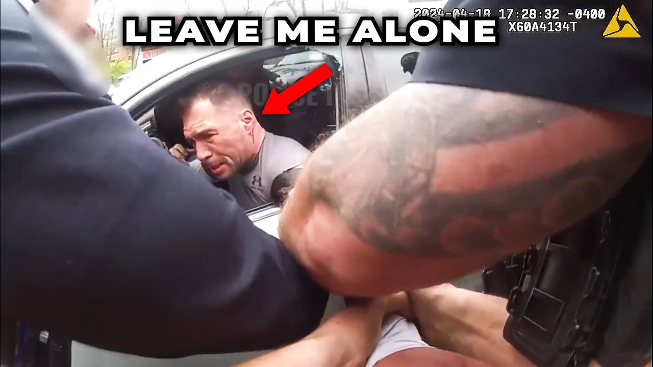 Multiple Cops Left Bloody After Suspect Fights