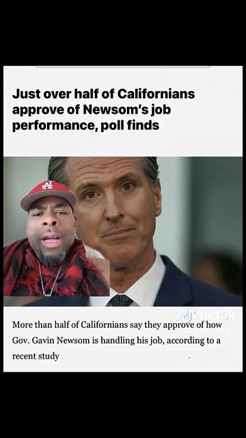 Captioned - Black conservative’s questioning Newsom’s performance