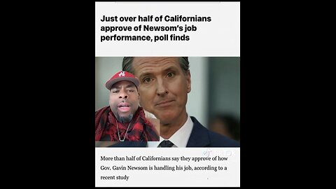 Captioned - Black conservative’s questioning Newsom’s performance