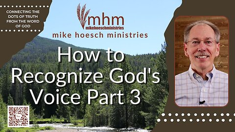 How to Recognize God's Voice Pt3