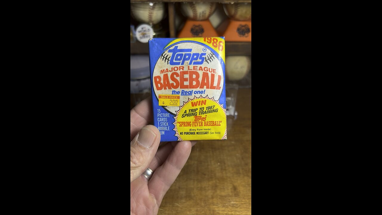 1986 #Topps #baseballcards #junkwax #packopening
