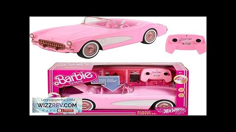 Hot Wheels Barbie RC Corvette from Barbie The Movie Full-Function Remote-Control Toy Review