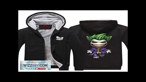 The Joker Villian Cute Chibi Style Cool Hooded Jacket Review