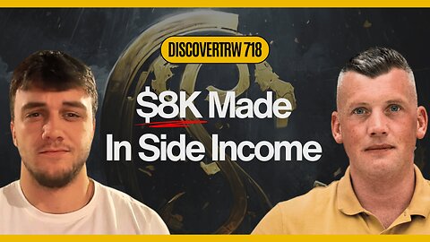 Earned $8000 Through Side Hustling While Working A Job – Corbin | Interview 718