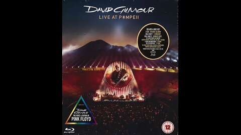 David Gilmour - Live At Pompeii (Europe) 2017 Blu-Ray (Disc-1)