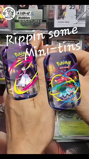 A lil hit from a mini-tin!