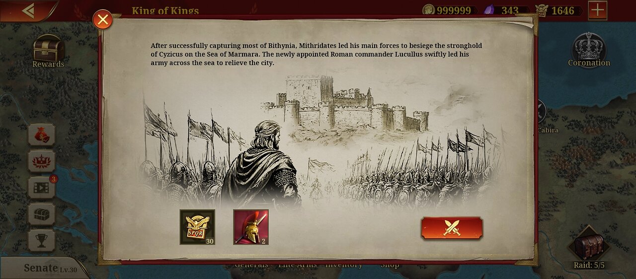 Great Conqueror Rome: Rise of Monarchs: Ruler: King of Kings: Mithridates VI v1