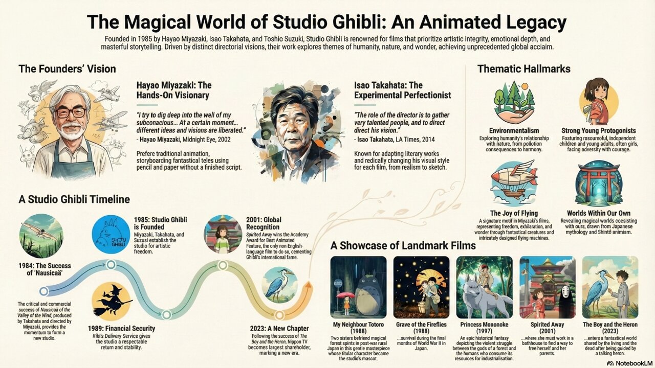 Studio Ghibli's Nature, Magic, And Transformation Themes