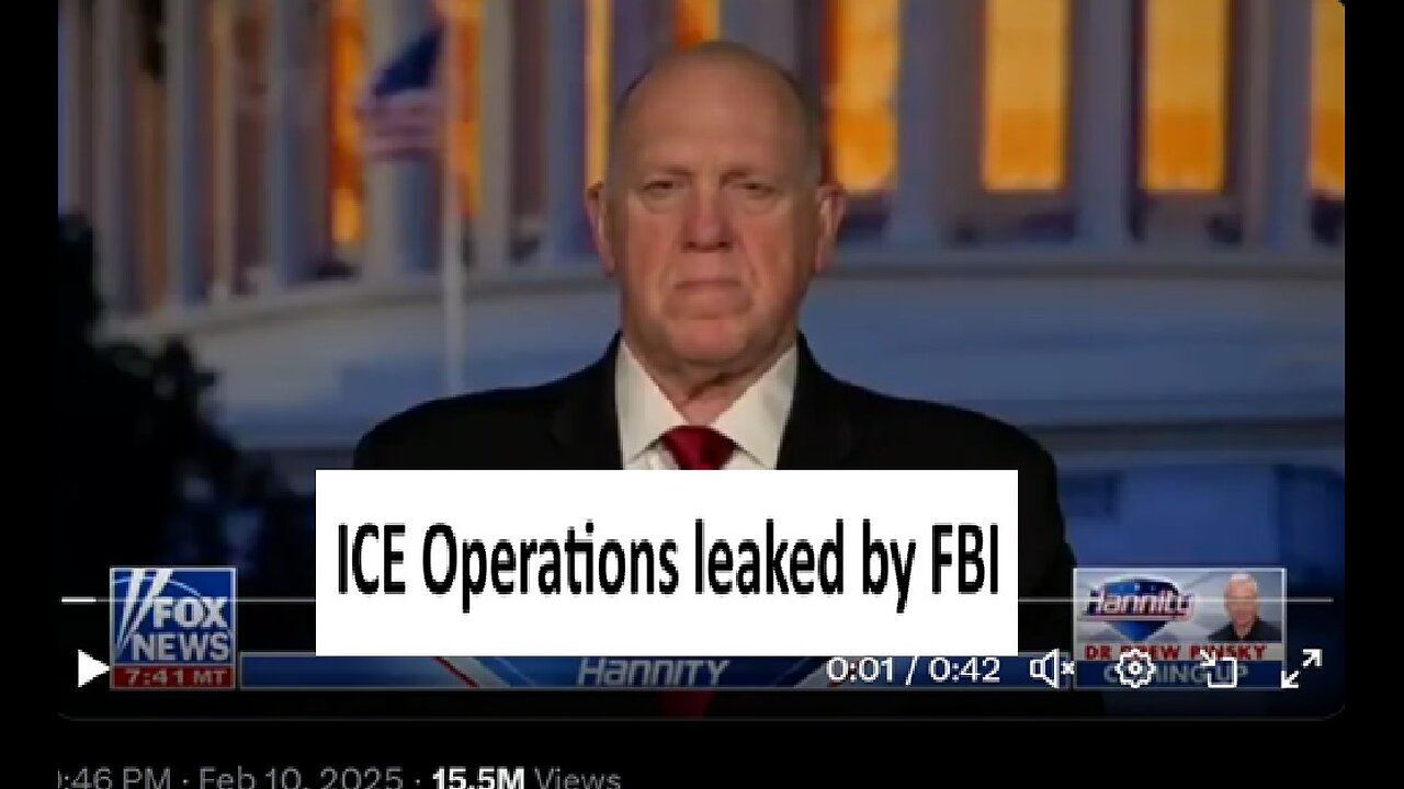 ICE operation leak originated from FBI