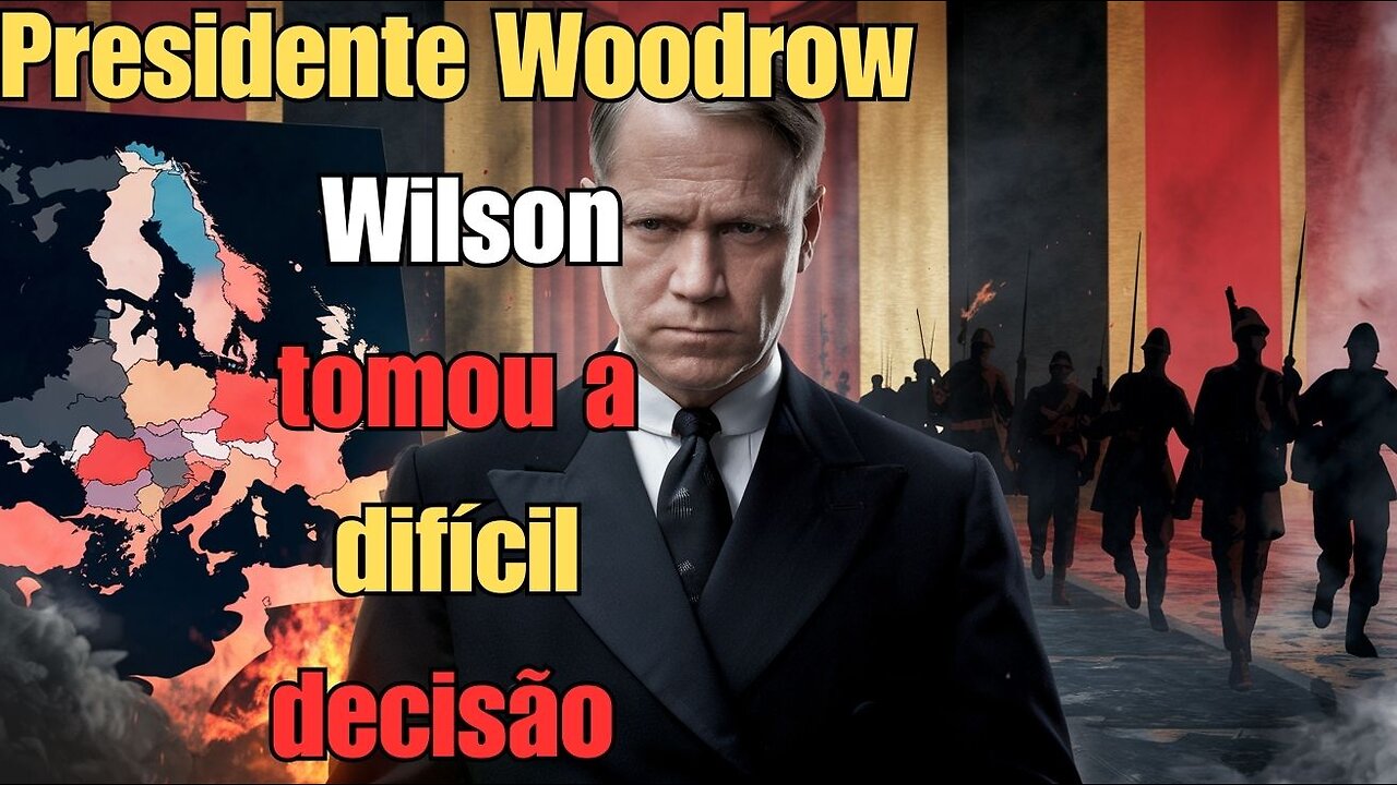 Woodrow Wilson e a Decisão que Mudou o Destino do Mundo na Primeira Guerra Mundial