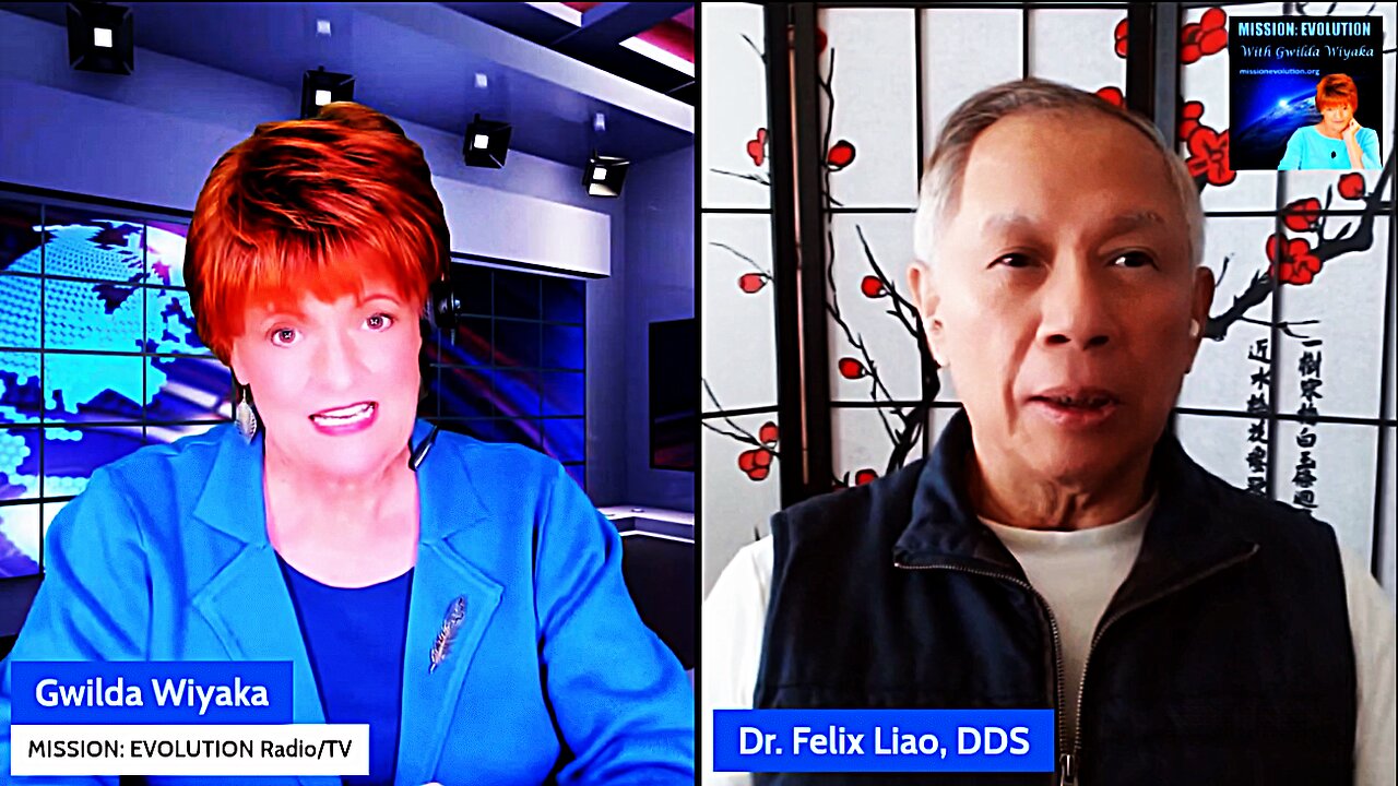 Mission Evolution with Gwilda Wiyaka - DR. FELIX LIAO, DDS - Chronic Pain, Fatigue, and More