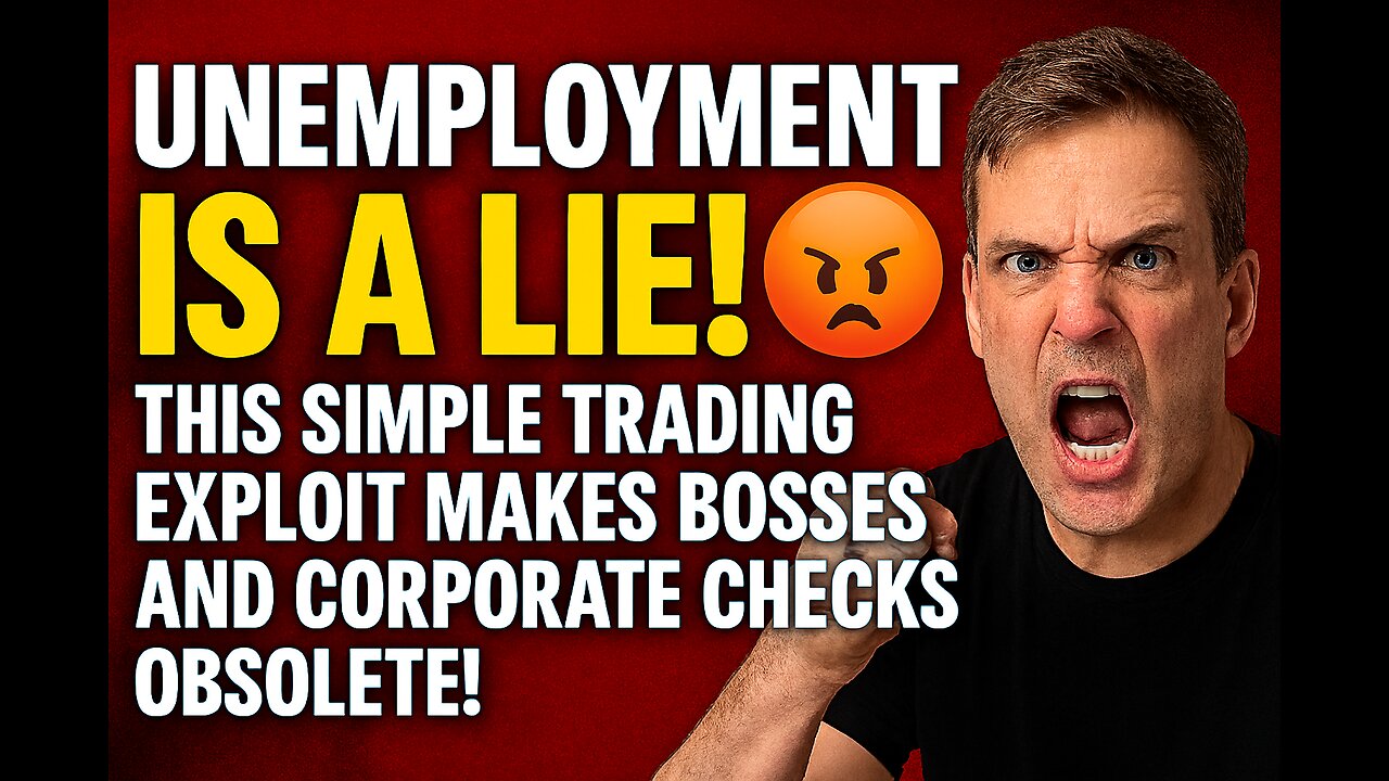 UNEMPLOYMENT IS A LIE! 😡 This Simple Trading Exploit Makes Bosses And Corporate Checks Obsolete!