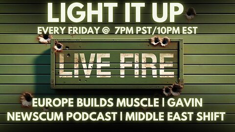 EUROPE BUILDS MUSCLE | GAVIN NEWSCUM PODCAST | MIDDLE EAST SHIFT