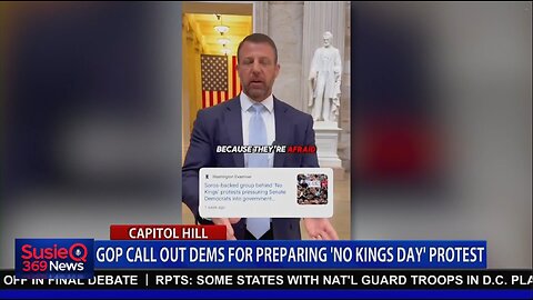 GOP CALLS OUT DEMS FOR NO KING DAY AND ANTIFA WHISTLEBLOWER
			