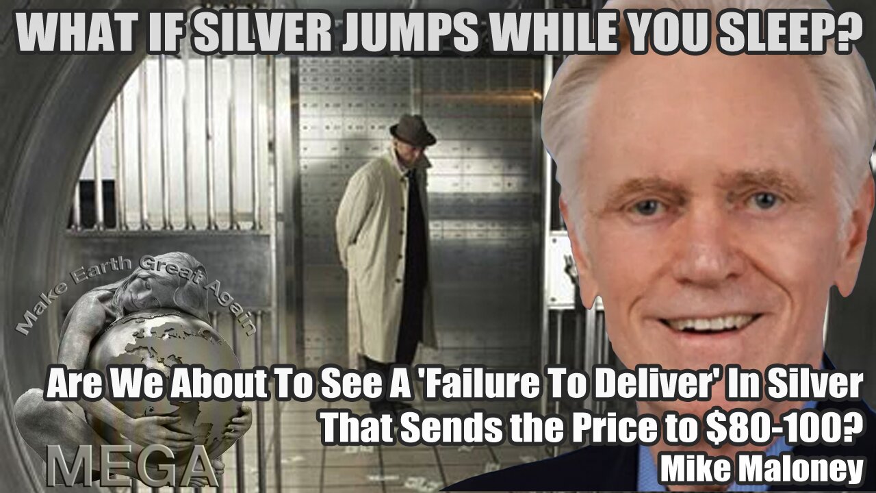 WHAT IF SILVER JUMPS WHILE YOU SLEEP? | Are We About To See A 'Failure To Deliver' In Silver That Sends the Price to $80-100? Mike Maloney