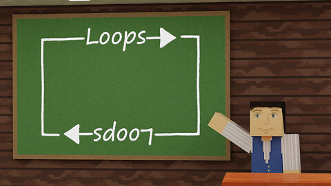 Luanti Curriculum: Loops (Lesson 03)