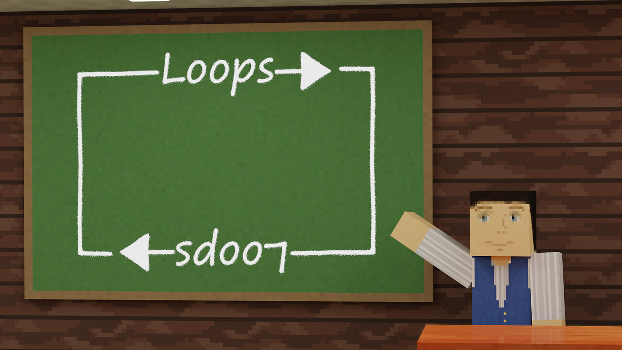 Luanti Curriculum: Loops (Lesson 03)