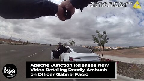 Apache Junction Releases New Video Detailing Deadly Ambush on Officer Gabriel Facio W/TheFactsDude