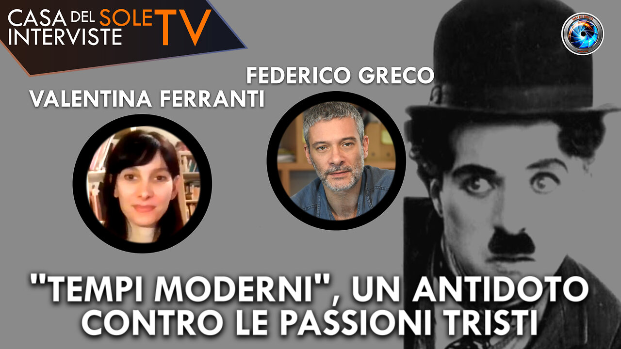 Valentina Ferranti, Federico Greco: "Tempi moderni", un antidoto contro le passioni tristi