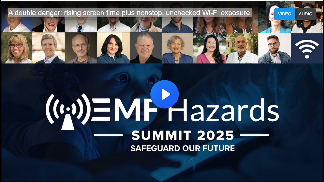 A double danger: rising screen time plus nonstop, unchecked Wi-Fi exposure.