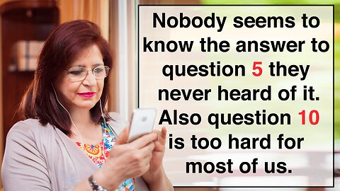 Impossible Knowledge Quiz