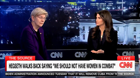 The Look On Elizabeth Warren's Face After CNN Host Tells Her Pete Hegseth Has A Key Vote: Priceless