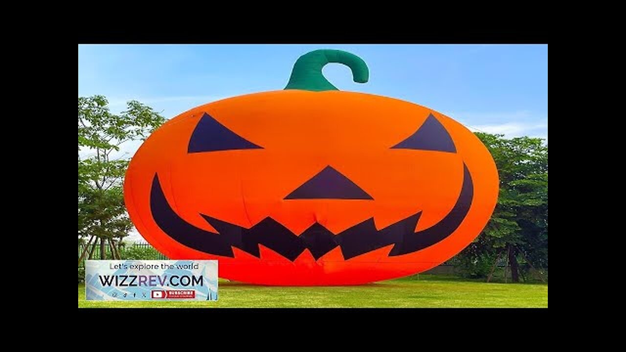 Giant 40Ft Premium Halloween Inflatable Pumpkin Decorations with Blower Blow up Halloween Review