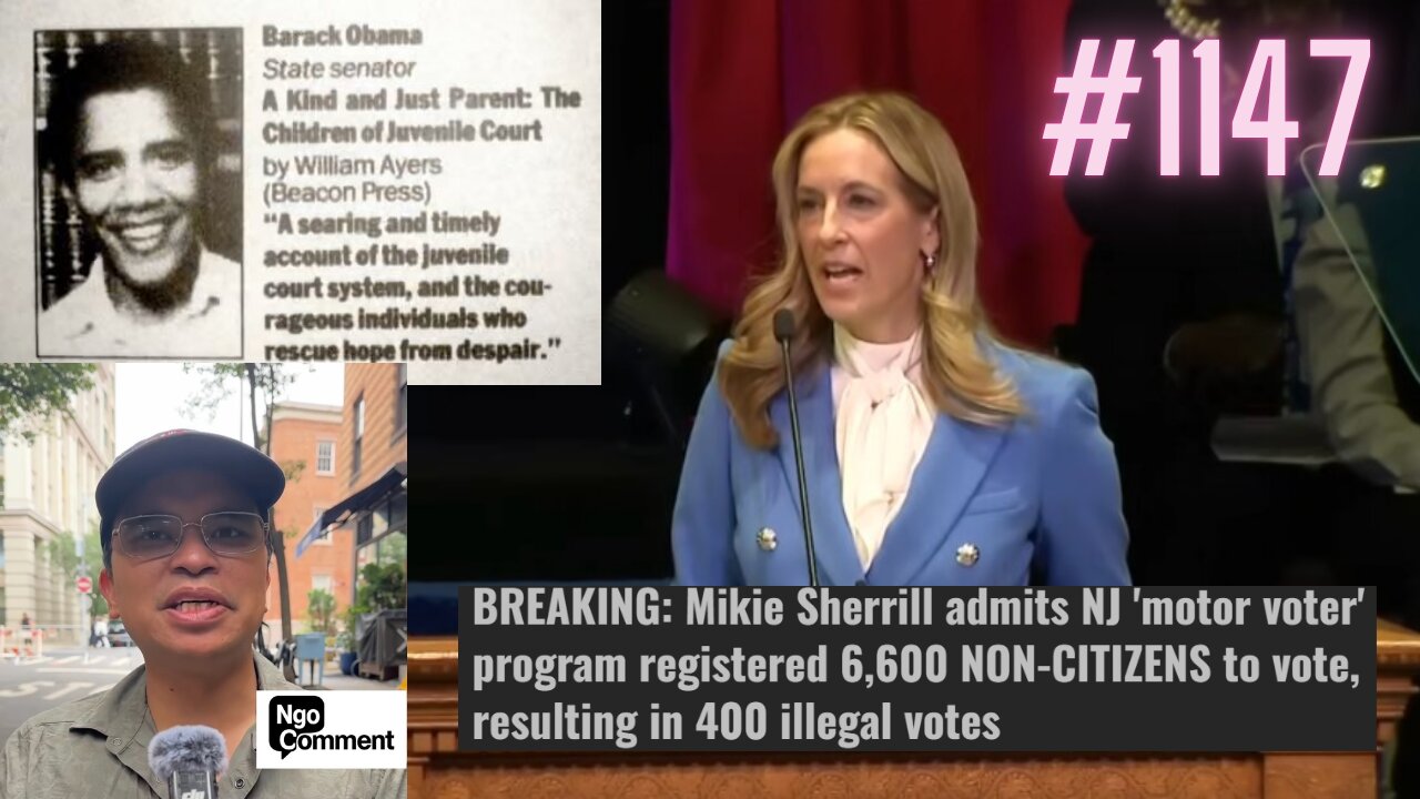 Leftist Firebombs Fed Building NYC, Democrat Civil War, Non Citizen Voter NJ Bombshell