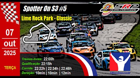 🇵🇹 [iRacing Live] 🇵🇹 Spotter On S3 @ Lime Rock Park - Classic