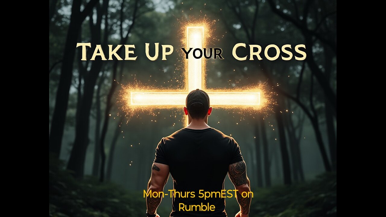 TAKE UP YOUR CROSS- Press on toward the goal to win the prize for which GOD has called You!