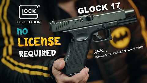 GLOCK 17 Gen 4 CO2 Air Gun - NO PERMIT NEEDED!