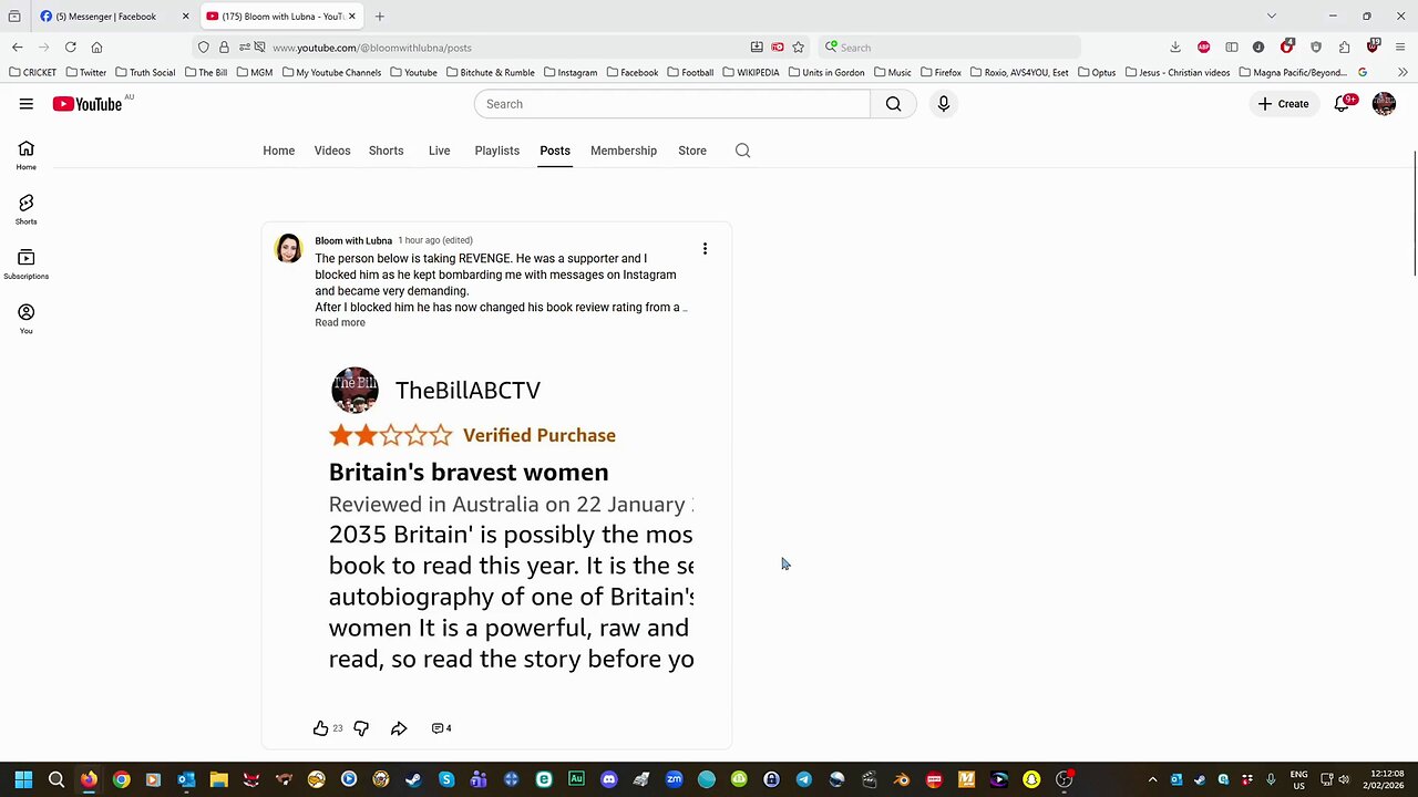 Aaron it isn't about revenge