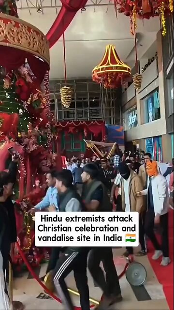 At least 40 Hindus have been charged with vandalism after attempting to destroy