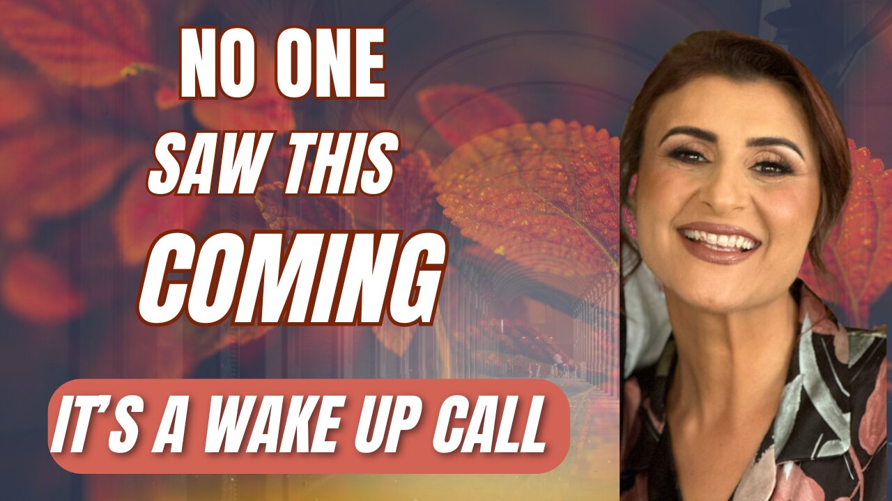No One Saw This Coming: It's a wake-up call