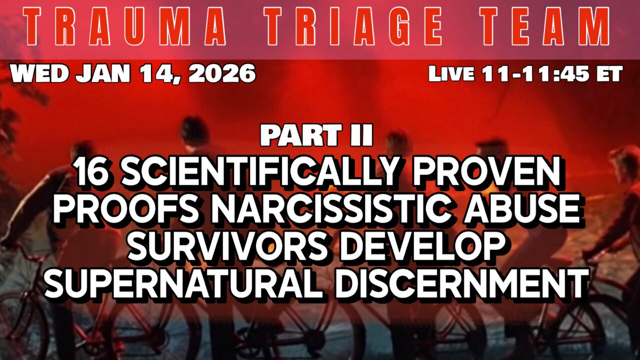 The Awake Nation's Trauma Triage