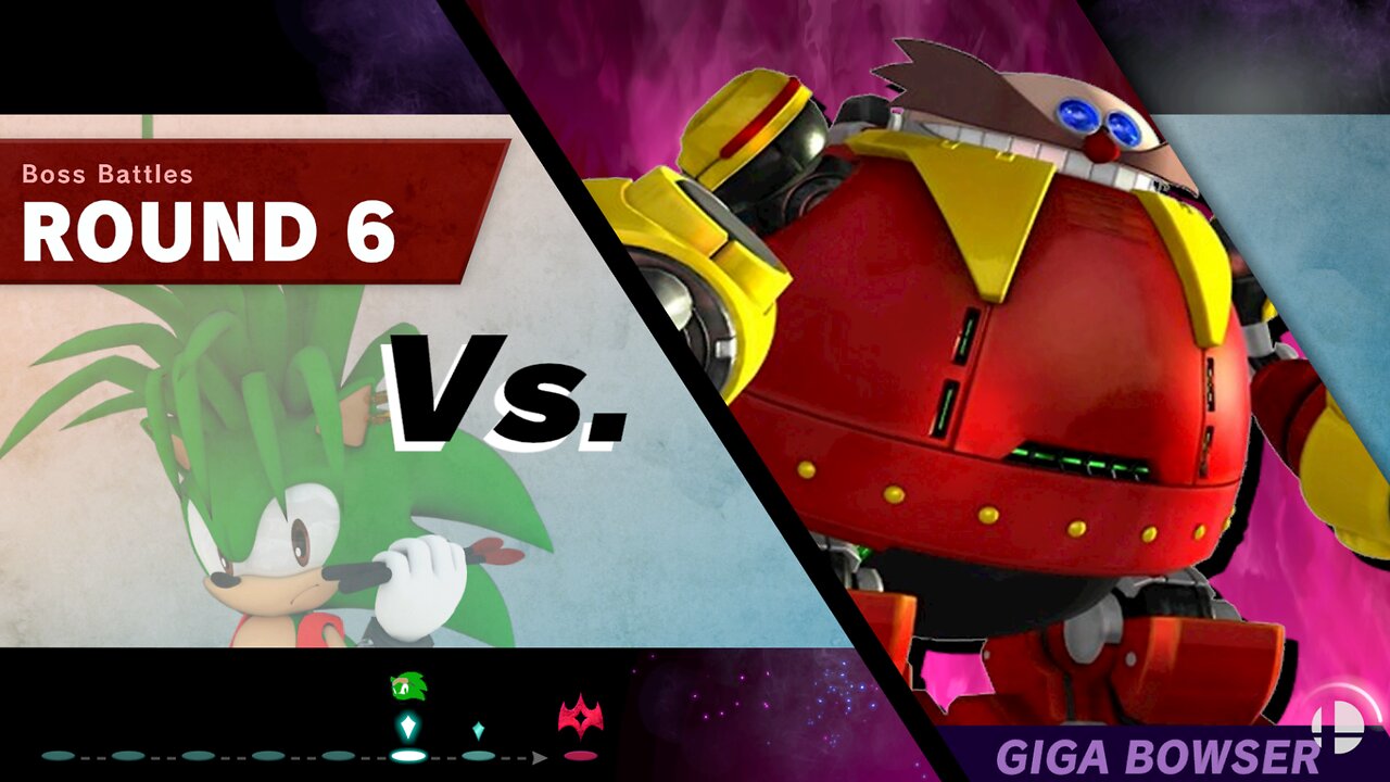 Manic The Hedgehog vs SSBU Boss Battles 9.9 Difficulty Quickie [CRASH] -By Walfou