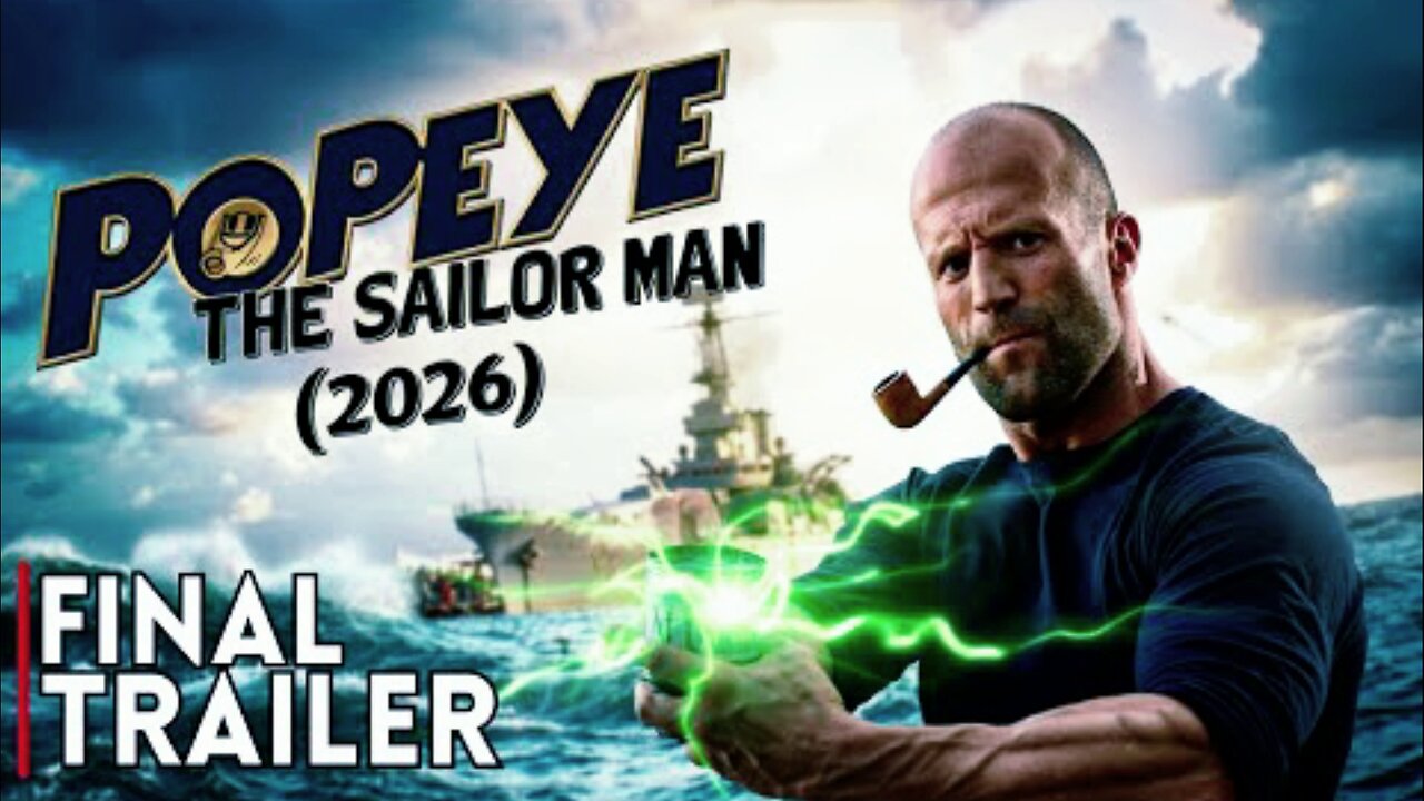 POPEYE (2026) – Official Live Action Trailer | Jason Statham’s Spinach-Fueled Comeback