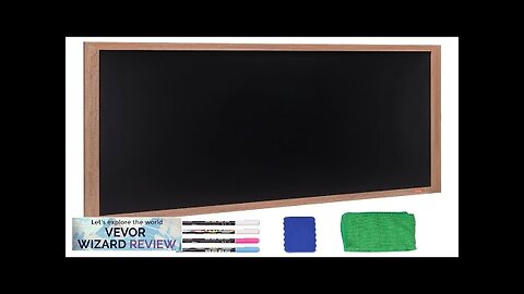 VEVOR Magnetic Chalk Board Hanging Message Signs with Chalks & Eraser Vintage Review