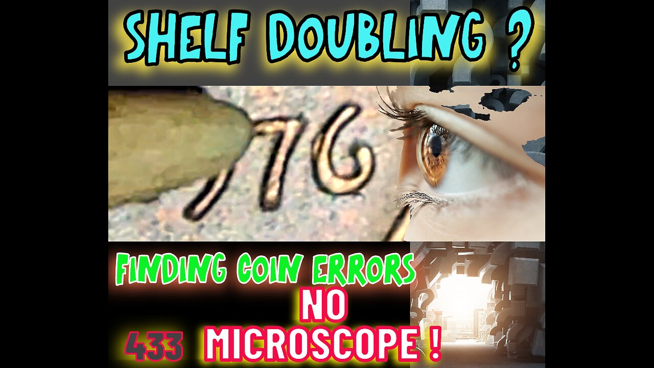 ✝️COIN ROLL HUNTING WITH PHONE ! FINDING DOUBLING AND OTHER ERRORS = NO MICROSCOPE = EP 433