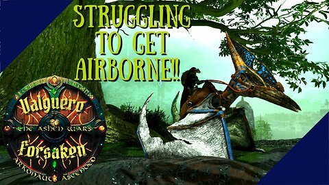 Struggling Just to Get Airborne! Valguero Forsaken Ep 2 #arksurvivalascended #ARKonauts #ARKValguero