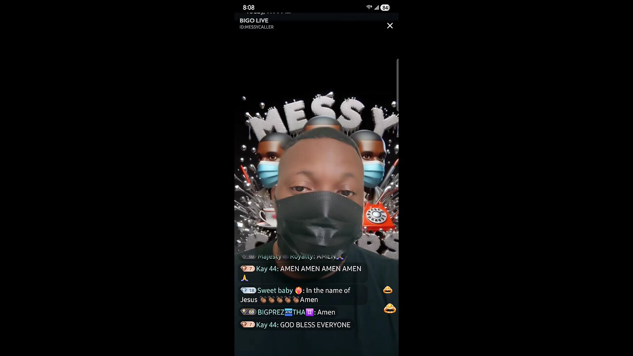 WORDS FROM MESSYCALLER