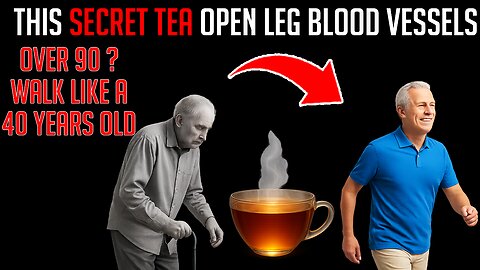 Over 60 Drink These 3 Teas to Rebuild Muscle & Walk Strong Again!
