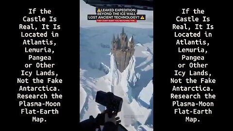 An Expedition beyond the Antarctic Ice Wall Has Discovered a Castle with Ancient Technology, REALLY?