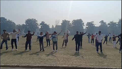 Bhangra rehersal for Republic day