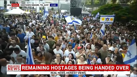 ‘Momentous day’: All 20 living hostages now released from captivity in Gaza