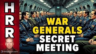 Secret meeting of WAR generals to launch WORLD WAR III
