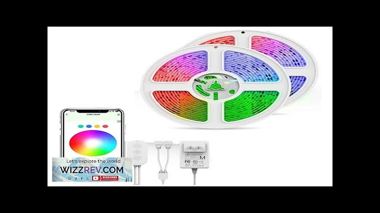 Gosund SL2/SL3 5M/10M RGB Smart Light Strips WiFi Bluetooth Intelligent Lamp Strip Review