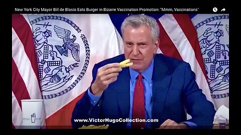 Never Forget Jewish Mayor Bill DeBlasio Got Stupid Goy To Sacrifice Their Lives For Burger And Fries