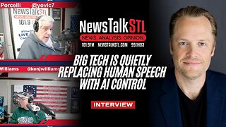 Big Tech Is Quietly Replacing Human Speech With AI Control | Interview on The Vic Porcelli Show
